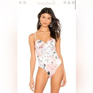 REVOLVE by homebodii: Philomena Bodysuit (floral). Size M NWT